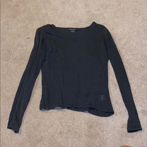 Island Company linen long sleeve shirt